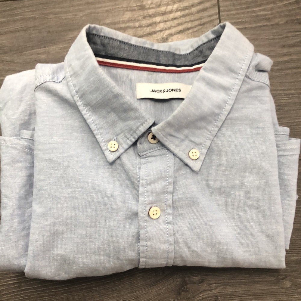 JACK & JONES short sleeve shirt large - Picture 7 of 11